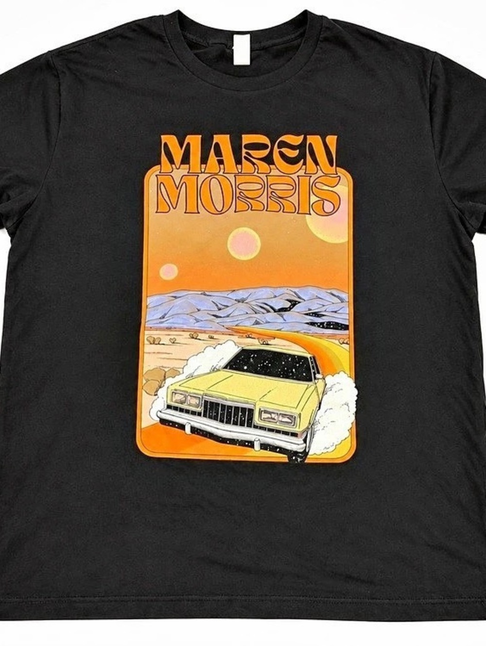 Alternative Maren Morris tour graphic tee Graphic Tee in Black Size XL